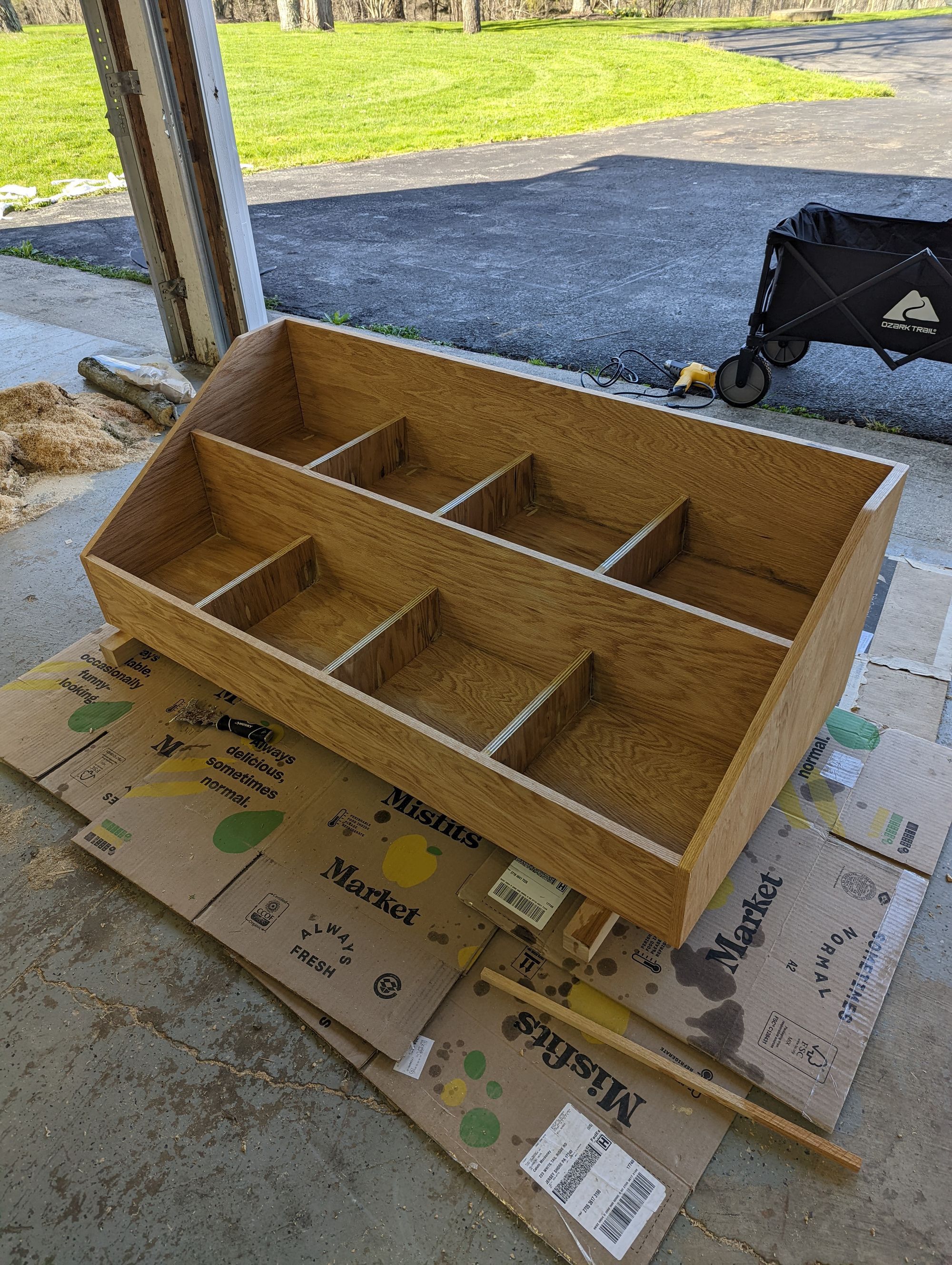 Building a new record cabinet